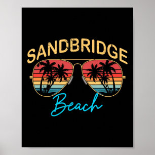 Sandbridge Beach Virginia Men Women Souvenir Surfb Poster