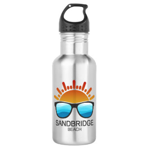 Sandbridge Beach Virginia Sunglasses 532 Ml Water Bottle