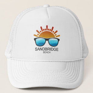 Sandbridge Beach Virginia Sunglasses Trucker Hat