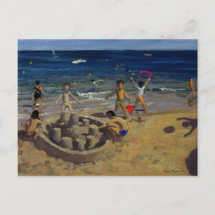 Sandcastle France 1999 Postcard