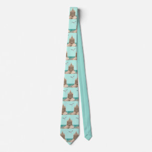 Sandcastle Seagull necktie