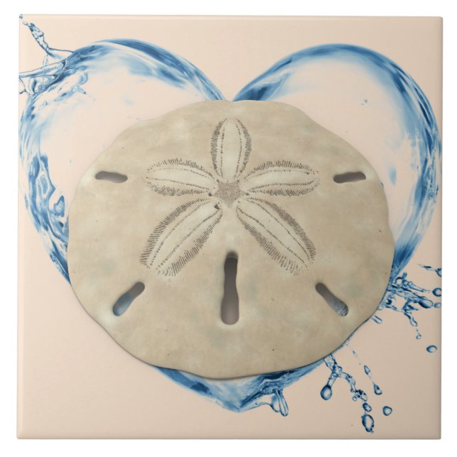 sanddollar ceramic tile (Front)