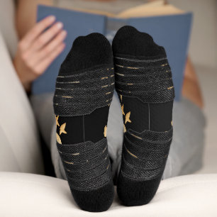 Sanddollar & Meeresfundstücke – Maritimes Naturmot Socks
