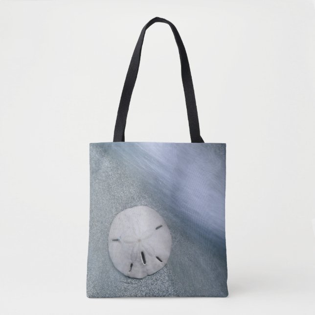Sanddollar on Beach | Sanibel Island, Florida Tote Bag (Front)