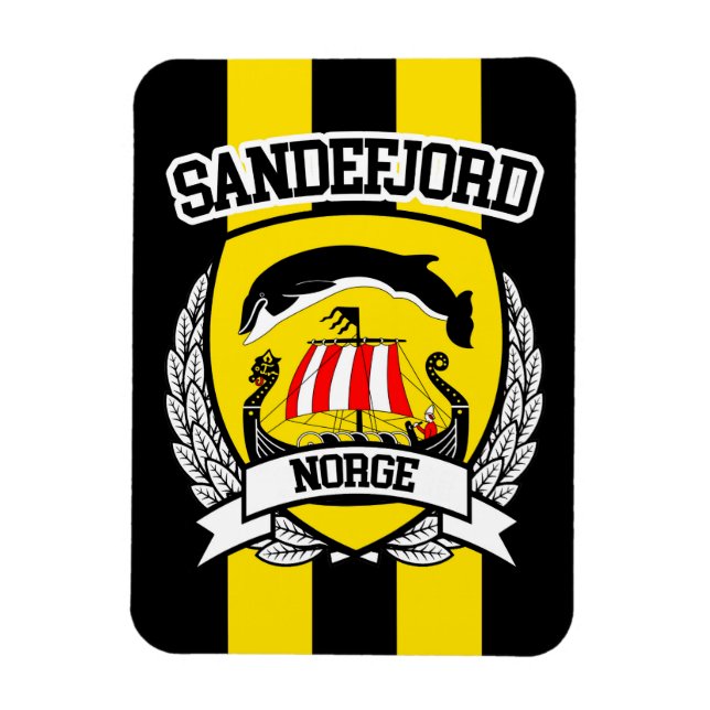 Sandefjord Magnet (Vertical)