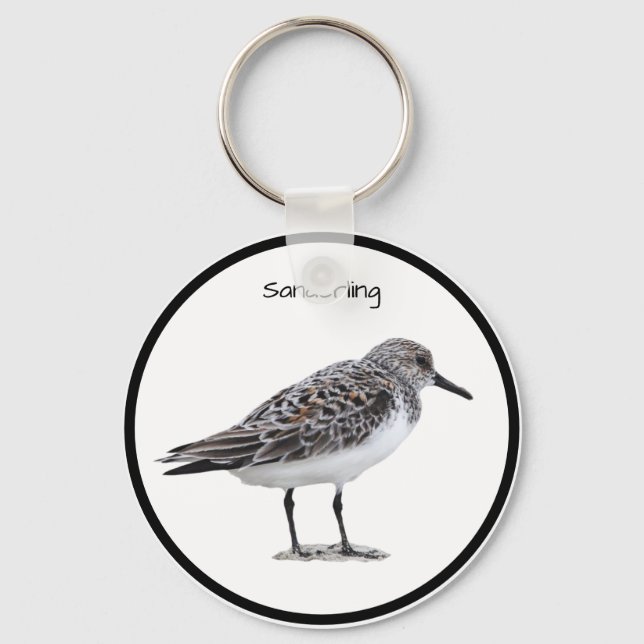 Sanderling Key Ring (Front)