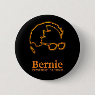 Sanders 2016 Powered by The People 6 Cm Round Badge
