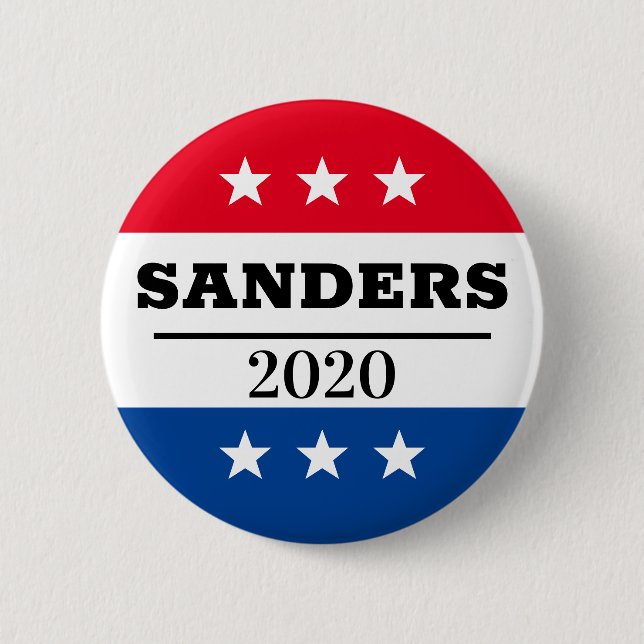Sanders 2020 Election Pin (Front)