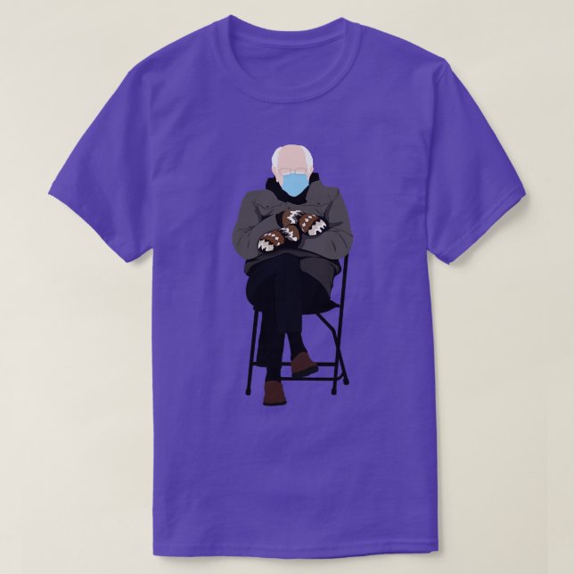 Sanders Inauguration Meme T-Shirt (Design Front)