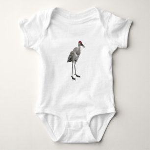 Sandhill Crane Baby Bodysuit
