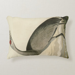 Sandhill Crane from Audubon's Birds of America Decorative Cushion