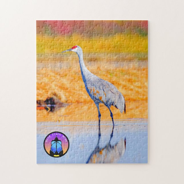 Sandhill Crane Jigsaw Puzzle (Vertical)