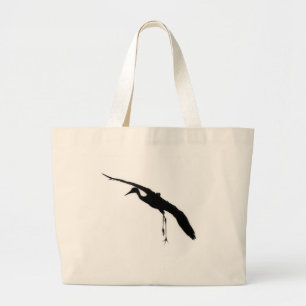 Sandhill Crane Large Tote Bag