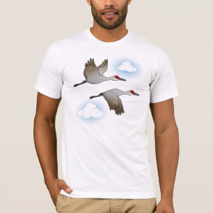 Sandhill Cranes in Flight T-Shirt