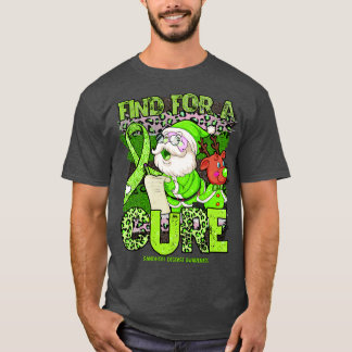 Sandhoff Disease Awareness leopard christmas cure T-Shirt