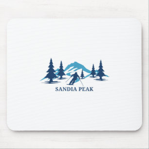 Sandia Peak New Mexico Ski Resort Skiing Skier _1 Mouse Pad