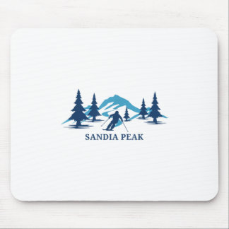 Sandia Peak New Mexico Ski Resort Skiing Skier _1 Mouse Pad