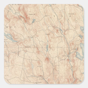 Sandisfield, Massachusetts Square Sticker