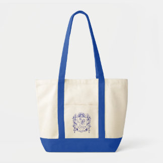 sanditon seal tote - navy