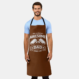 SANDJEST Funny Apron for Dad - Birthday Father’s D