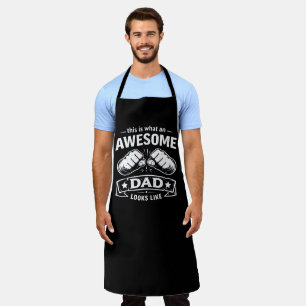 SANDJEST Funny Apron for Dad - Birthday Father’s D