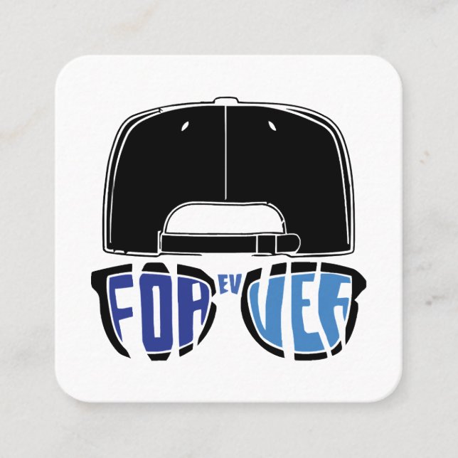 Sandlot Forever Square Business Card (Front)