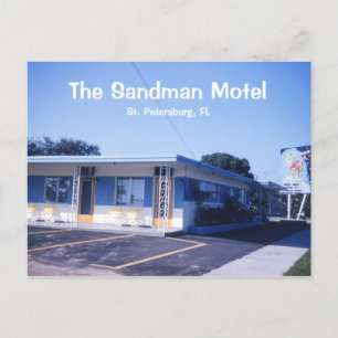 Sandman Motel Postcard