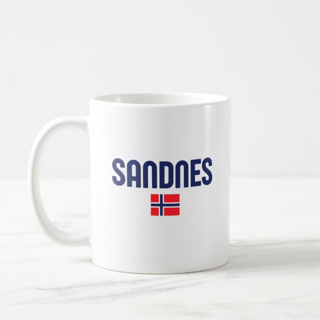 SANDNES Norway Coffee Mug (Left)