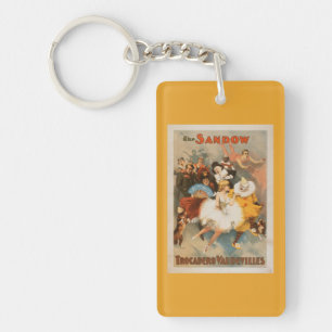 Sandow Trocadero Vaudevilles Carnival Theme Key Ring