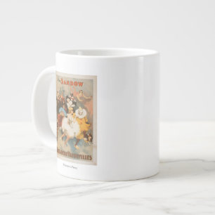 Sandow Trocadero Vaudevilles Carnival Theme Large Coffee Mug