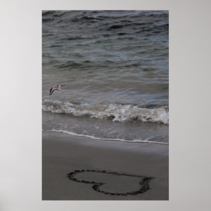 Sandpiper in Love Poster