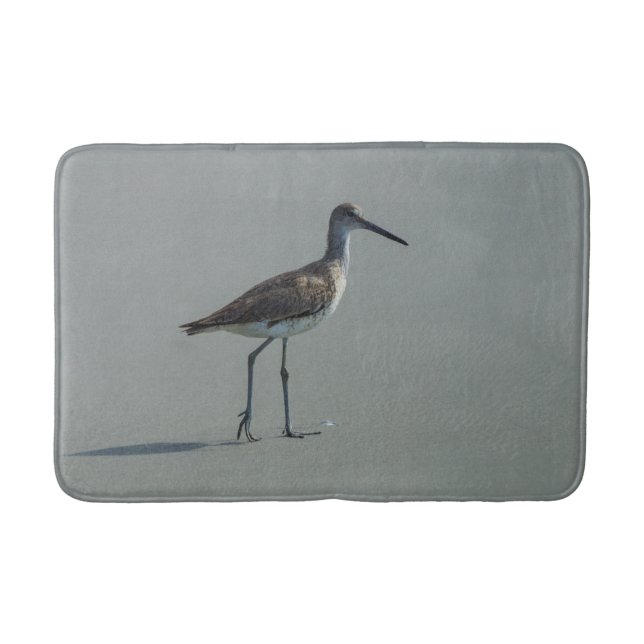 Sandpiper Pose Bath Mat (Front)