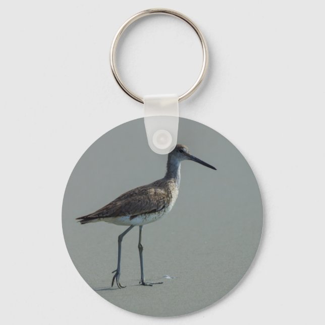 Sandpiper Pose Key Ring (Front)