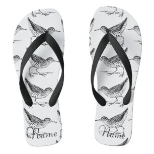 Sandpiper Shorebird Thunder_Cove Thongs