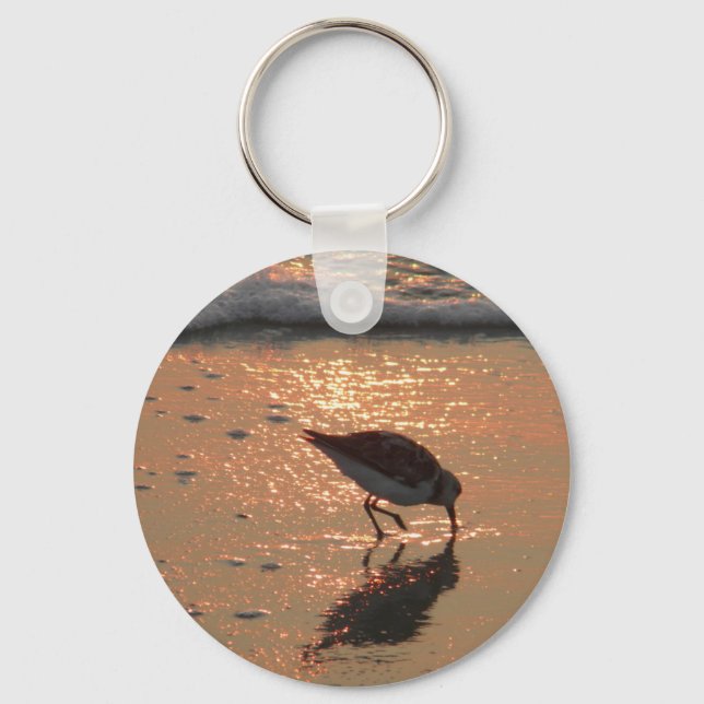 sandpiper sunrise key ring (Front)