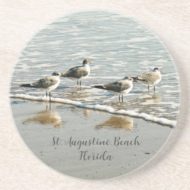 Sandpipers at the Shore Coaster (Front)