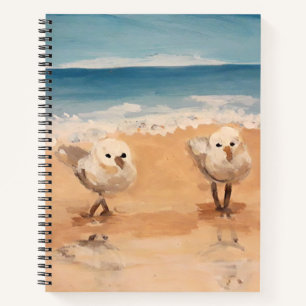 Sandpipers by the Sea Shore Notebook