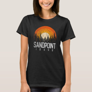 Sandpoint Idaho ID Retro Vintage 70s 80s 90s T-Shirt
