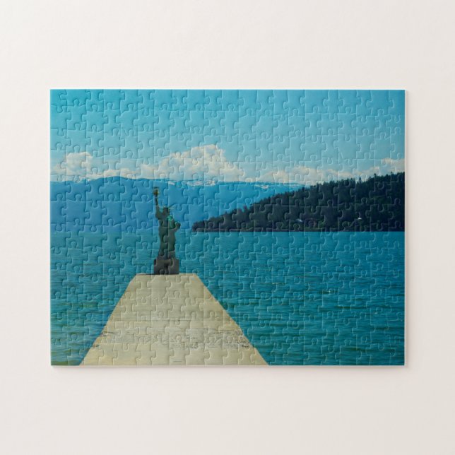 Sandpoint Idaho. Jigsaw Puzzle (Horizontal)