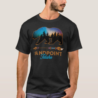 Sandpoint Idaho Usa Lake Pend Orielle Vacation T-Shirt