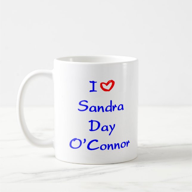 sandra day o'connor coffee mug (Left)