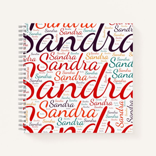 Sandra Notebook (Front)