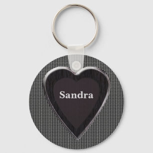 Sandra Stole My Heart Keychain