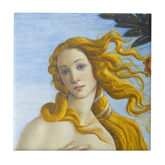 Sandro Botticelli - Birth of Venus Close-up Ceramic Tile (Front)