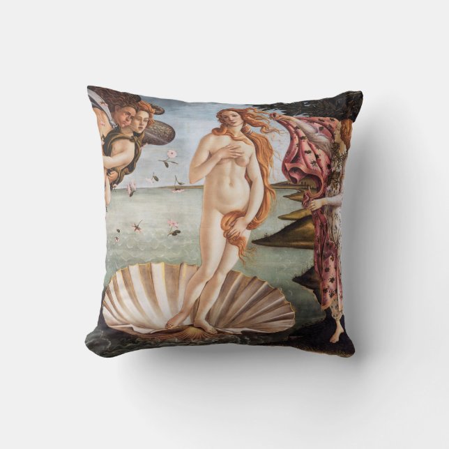 Sandro Botticelli - Birth of Venus Cushion (Front)