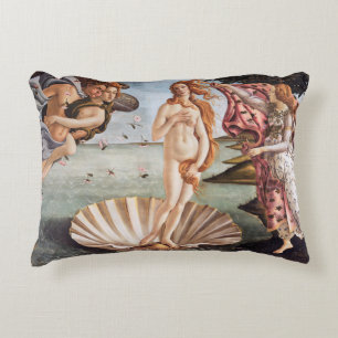 Sandro Botticelli - Birth of Venus Decorative Cushion