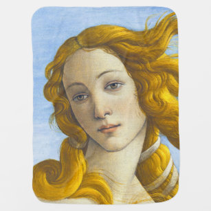 Sandro Botticelli - Birth of Venus Detail Baby Blanket