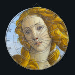 Sandro Botticelli - Birth of Venus Detail Dartboard<br><div class="desc">Birth of Venus Detail - Sandro Botticelli ,  Tempera on Canvas,  1485</div>