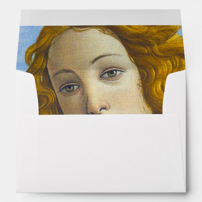 Sandro Botticelli - Birth of Venus Detail Envelope (Back (Bottom))