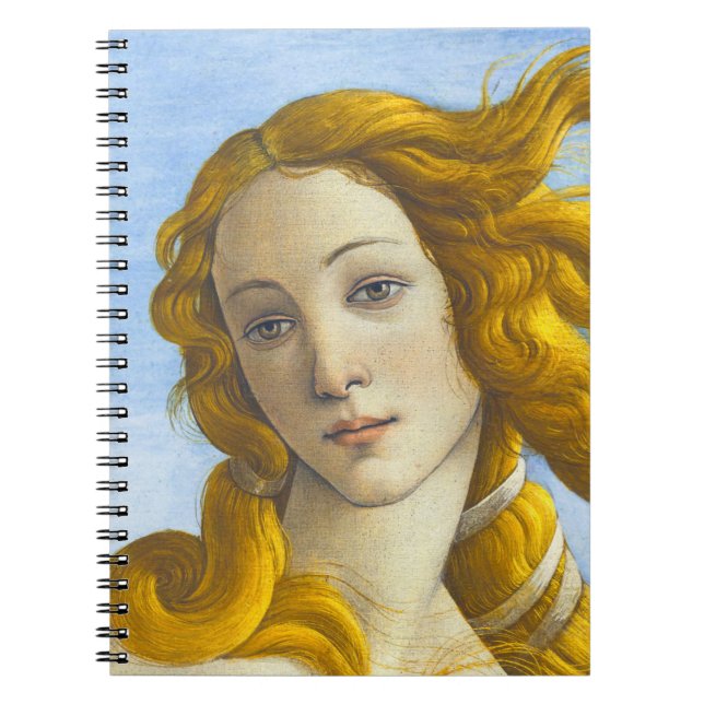 Sandro Botticelli - Birth of Venus Detail Notebook (Front)
